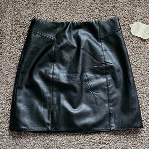 Altar'd State Faux Leather Skirt S NWT